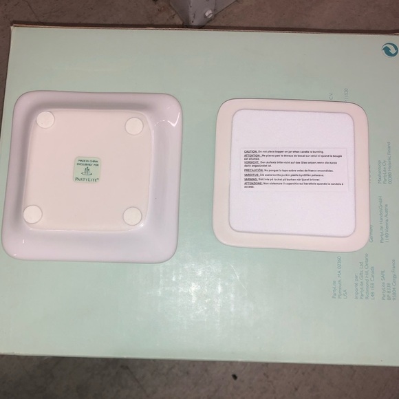 Partylite- Fusion Decorative Topper & Tray - Picture 4 of 5